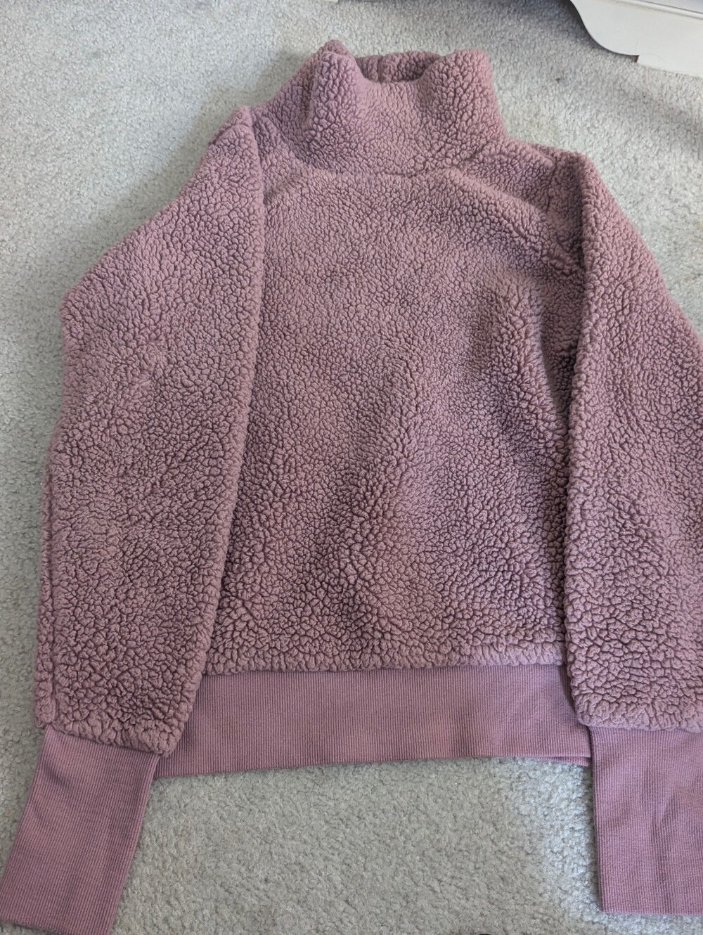 Gaiam Sherpa Funnel Neck Popover sweatshirt (XS)